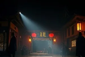 《霓虹旧梦》封面，老街招牌与雨后的霓虹倒影