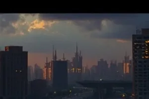 《风起瓦窑》封面，老窑口与堆叠整齐的陶坯